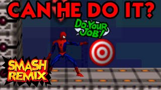 Can Spider-Man Complete All Break the Targets Stages in Smash Remix 1.5.0? (mod by Ultima647) screenshot 1