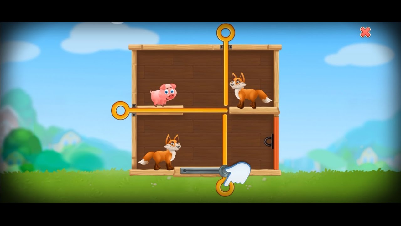 Township Mini Game Ads. Save The Pig. Pull The Pin.
