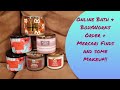 Late $12.95 BBW Online Candle Haul + New Makeup!
