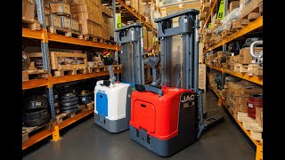 Обзор на самоходный электроштабелер JAC CDD 15-20 PRO MAX