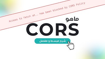 ما هو ال CORS و كيف يعمل؟ What is CORS - CSRF Attacks - SOP - Preflight Request