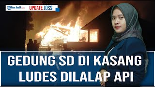 Breaking News Kebakaran Di Kota Jambi, Gedung Sd Di Kasang Ludes Dilalap Api