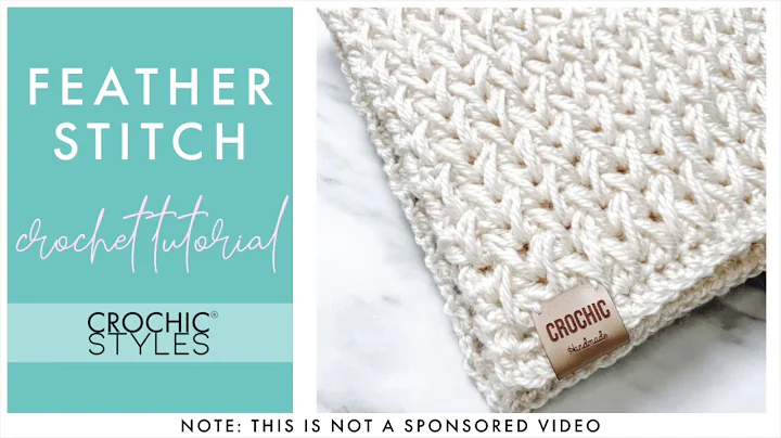 Learn the Beautiful Feather Stitch with This Crochet Tutorial