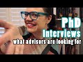 PhD Interview Questions | What do PhD supervisors look for in applicants?