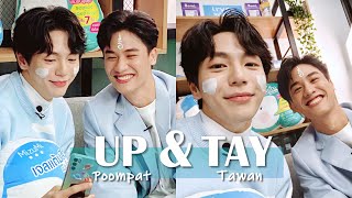 Up Poompat & Tay Tawan promote products in English | #uppoompat