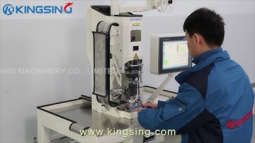 Servo Motor Driven Terminal Crimping Machine With Crimp Force Monitor and Network Connection