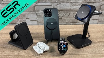ESR BEST Qi2 Wireless Charging  System 🔋 for iPhone, Apple Watch, and Airpods