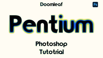 GRADIENT BLUR TEXT EFFECT - PHOTOSHOP CC TUTORIAL - 2023