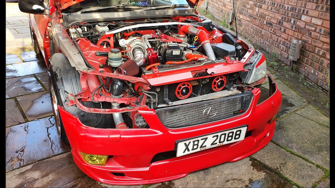 How To Remove Lexus IS200 Front Bumper | Wrapping | - YouTube