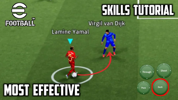 4 most effective skills tutorial | efootball 2026 mobile (classic control)