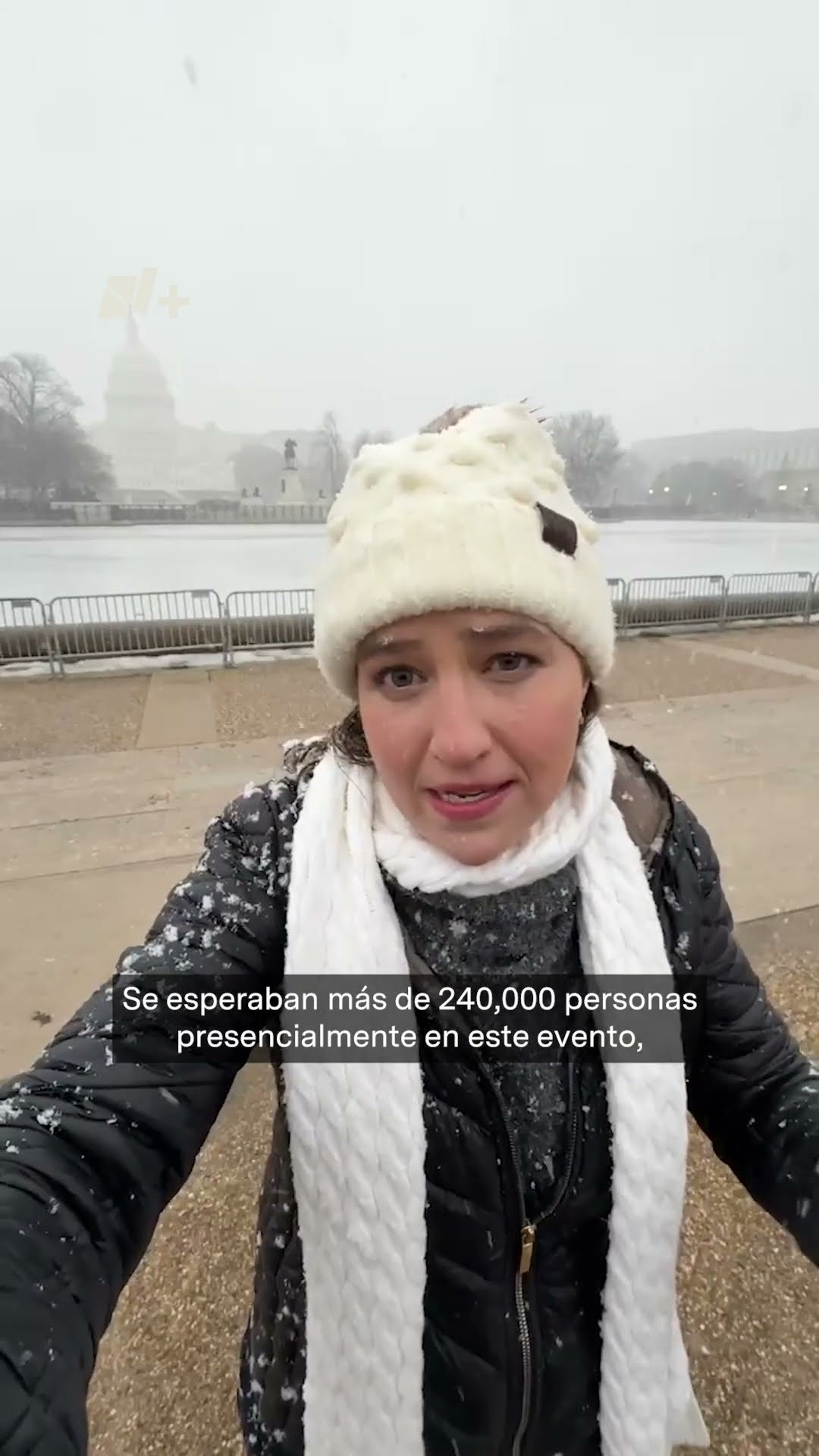 La investidura de Trump se hará bajo techo #nmas #shorts #InaugurationDay #ElRegresoDeTrump