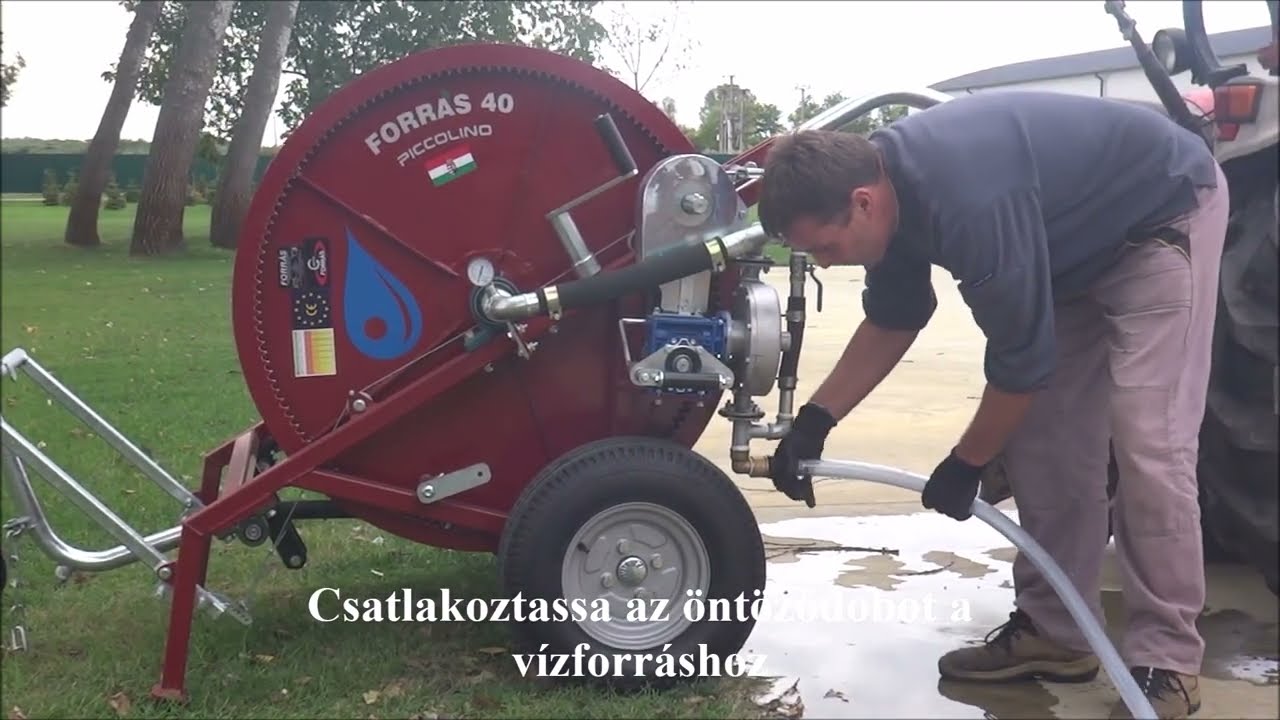 Forrás 40/150 Piccolino öntöződob