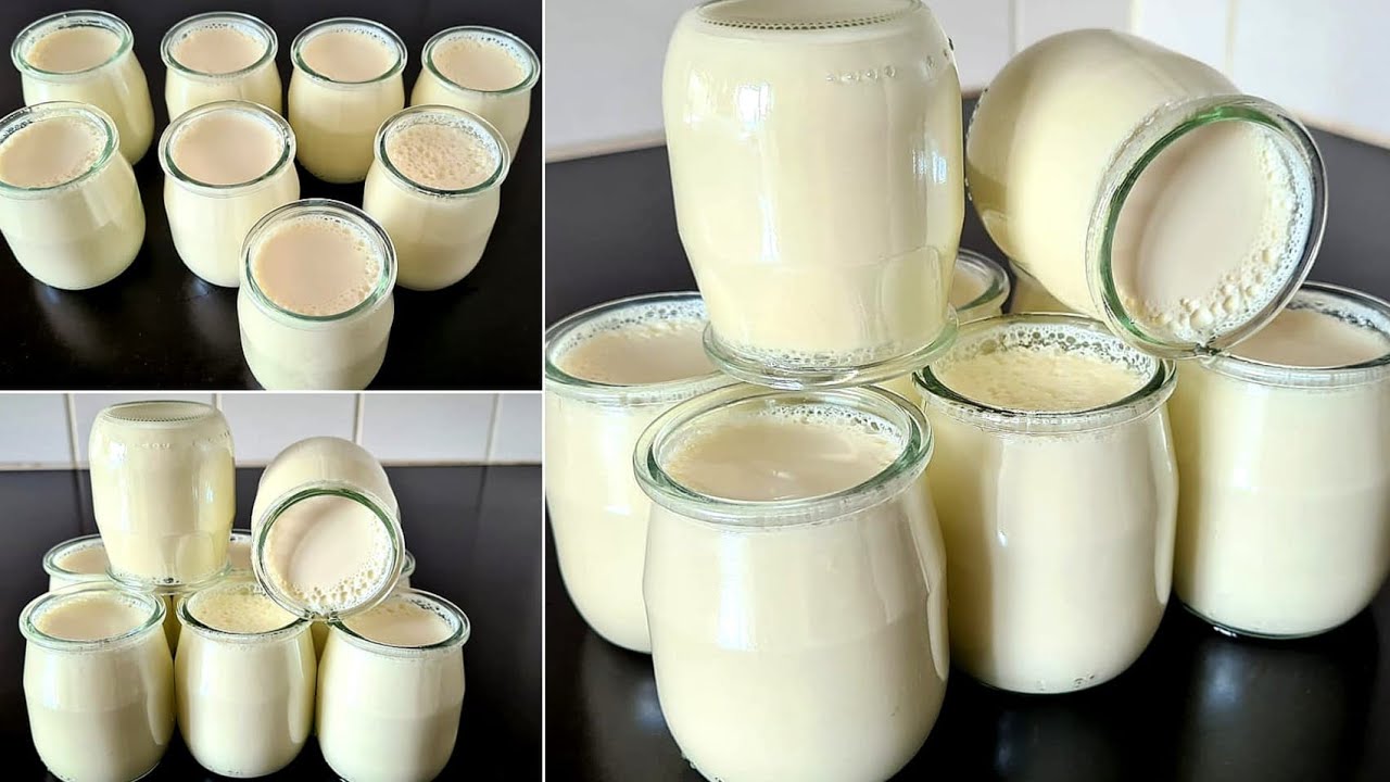 الرايب ناجح100% رايب المحلبات بدون طنجرة ضغط ولا ماء ساخن ولا فرن ولا حليب مجفف كريمي عاقد لذيذ بزاف