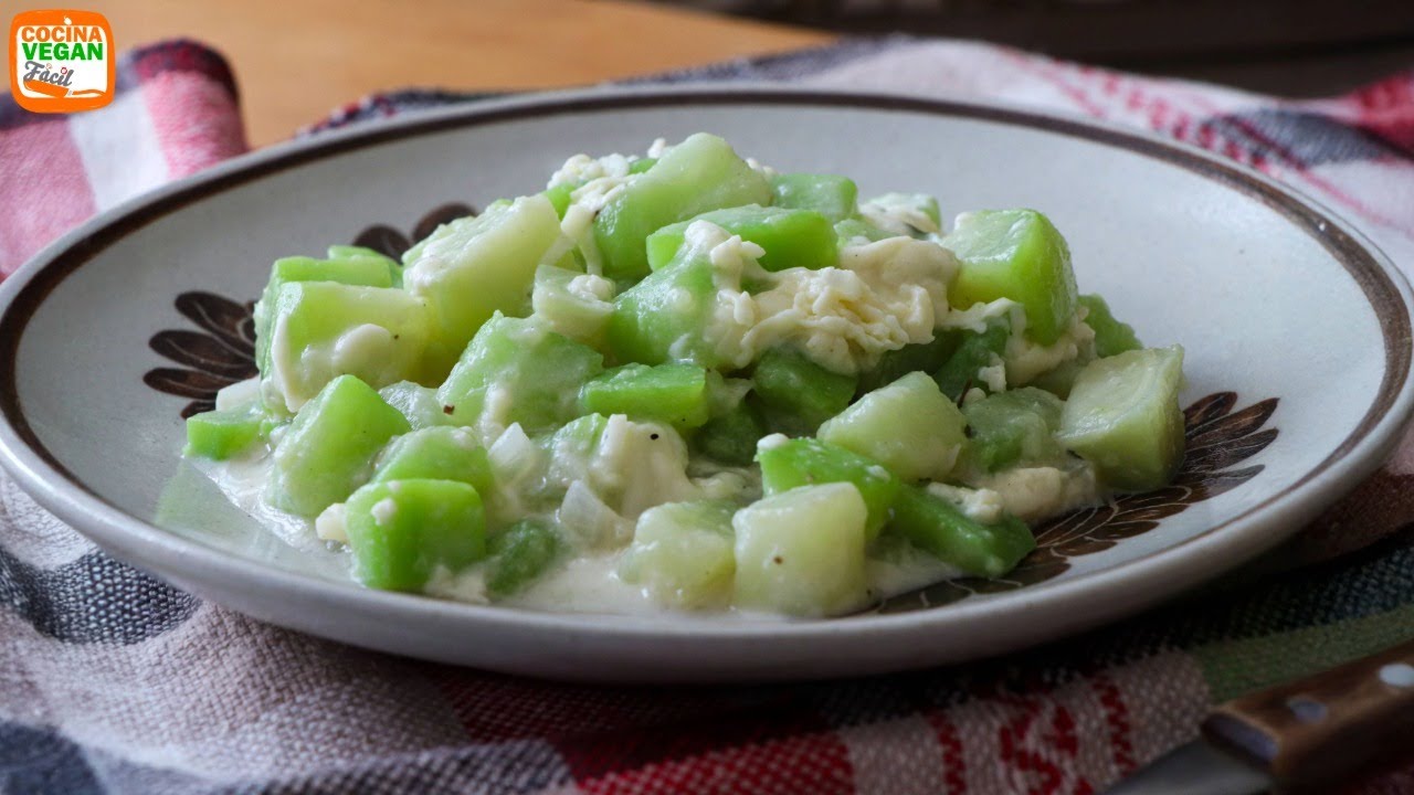 Así preparo el CHAYOTE para que SEPA A LUJO 😋 | De simple verdura a PLATO GOURMET 🍽️