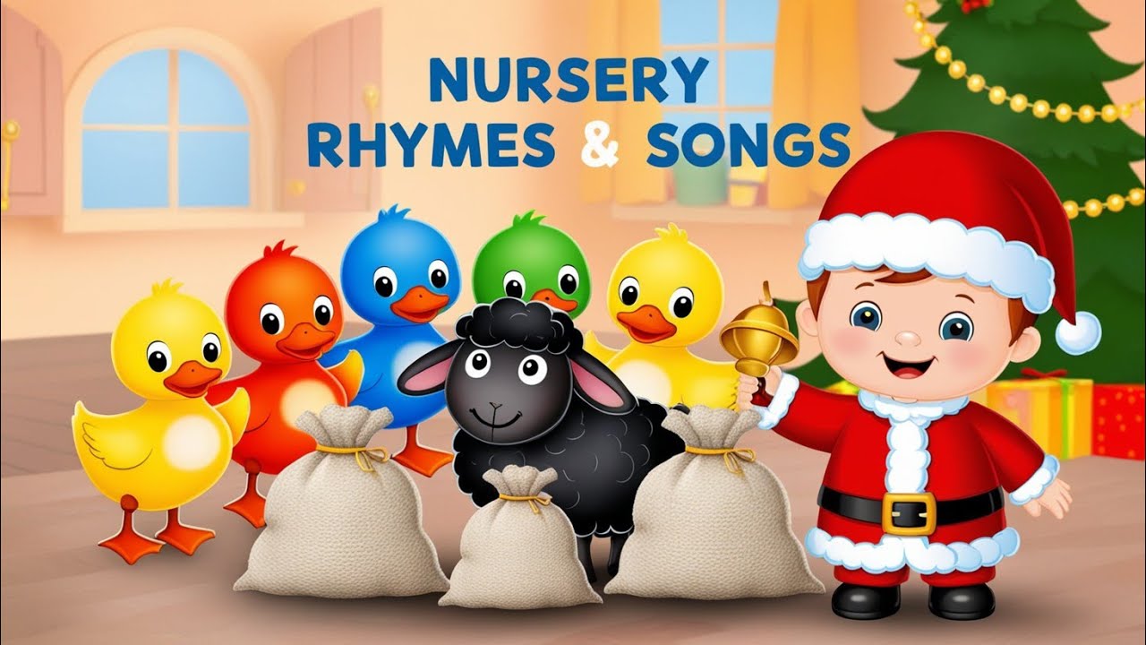 Nursery Rhymes & Kids Songs | Jingle Bells + More Nursery Rhymes ...