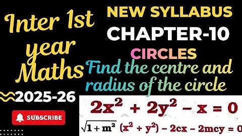 AP Inter Maths New syllabus||Conic Section@maths naresh eclass