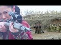 遊擊隊與偽軍狹路相逢,女狙擊手一個手榴彈一把狙擊槍嚇得偽軍直接下跪 ⚔️ 抗日
