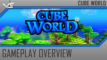 What is Cube World Alpha? Gameplay Review & Details (Minecraft-like RPG)