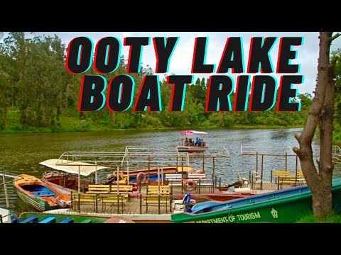 Ooty Lake and Boat House India