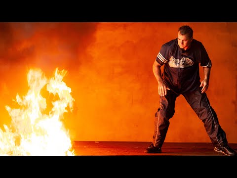 Shane McMahon throws Kane into fire: Raw, Aug. 25, 2003