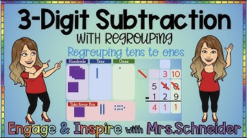 3-Digit Subtraction WITH Regrouping (Regrouping Tens to Ones)