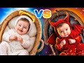 Alice and Eva Became Twins || Good Sister VS Evil Sister
