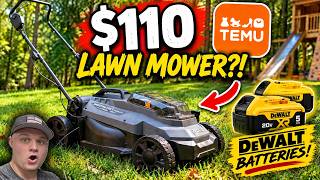 I Bought a $110 Lawn Mower From Temu… You Won’t Believe What Happened!