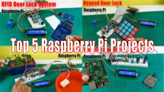 Top 5 Raspberry Pi projects from SriTu Hobby #sritu_hobby #raspberrypi