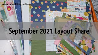 September 2021 Layout Share