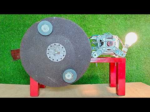How To Make Flywheel Free Energy Generator 300kw 220v