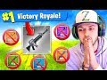 GREY GUNS *ONLY* CHALLENGE in Fortnite: Battle Royale! (HARD)