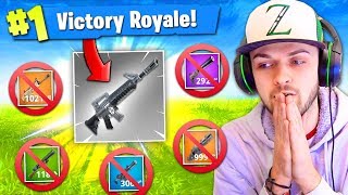 GREY GUNS *ONLY* CHALLENGE in Fortnite: Battle Royale! (HARD)