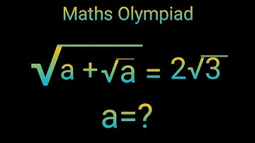 Mooie vierkantswortel || Harvard University Wiskunde Olympiade || Algebra Probleem truc ||