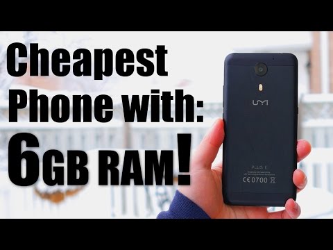 UMi Plus E Review [4k]: Cheapest phone with 6GB RAM! Monster Phone?