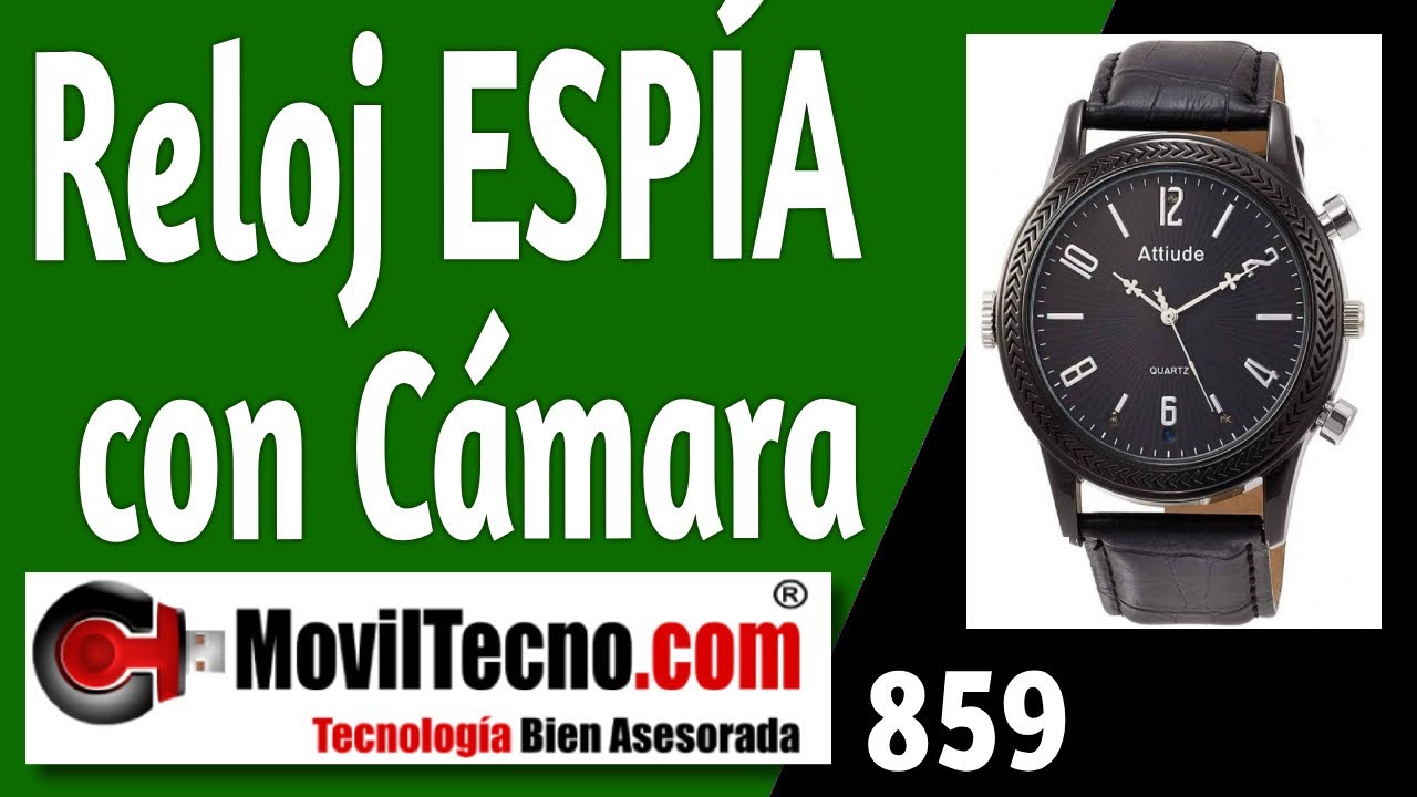 Reloj de Pulsera Cámara Oculta Full HD Gama Alta Profesional 16GB 