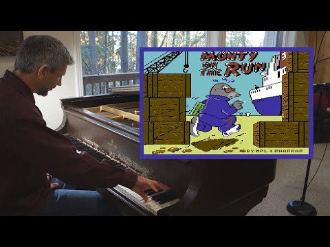 Monty on the Run C64 piano arrangement