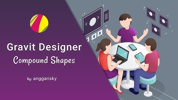 Gravit Designer Tutorial #3 - Compound Shapes