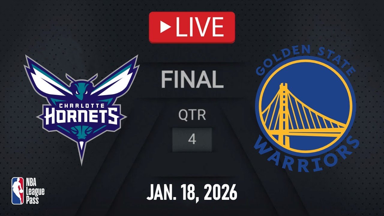NBA LIVE! Golden State Warriors vs Charlotte Hornets | Jan. 18, 2026 | Hornets vs Warriors NBA 2K26