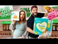 Dollar Store Baby Shopping Challenge!! False Positive pregnancy test...