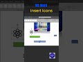MS Word లో Insert Icons | 1 Minute Shortcut Trick | Tech Talks with Raju