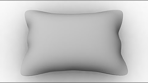 Autodesk Maya -pillow Modeling