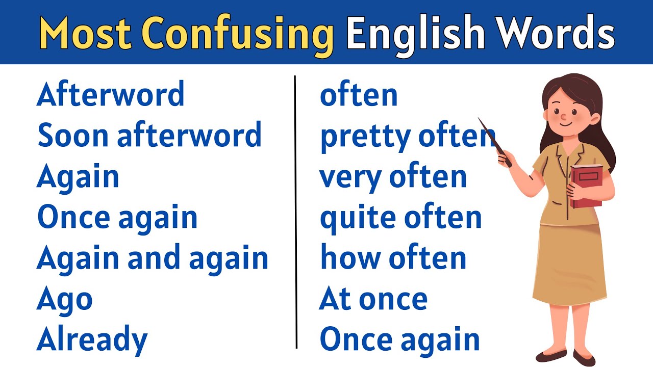 Most Confusing English Words Explained in Hindi | Learn English Easily