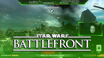 Star Wars: Battlefront Beta - LIVE Drop Zone Intro