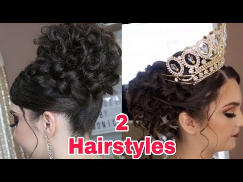 2-peinados-recogidos-fÁciles-cabello-largo-|-elegant-updos-|-easy-hair-style-for-medium-or-long-hair