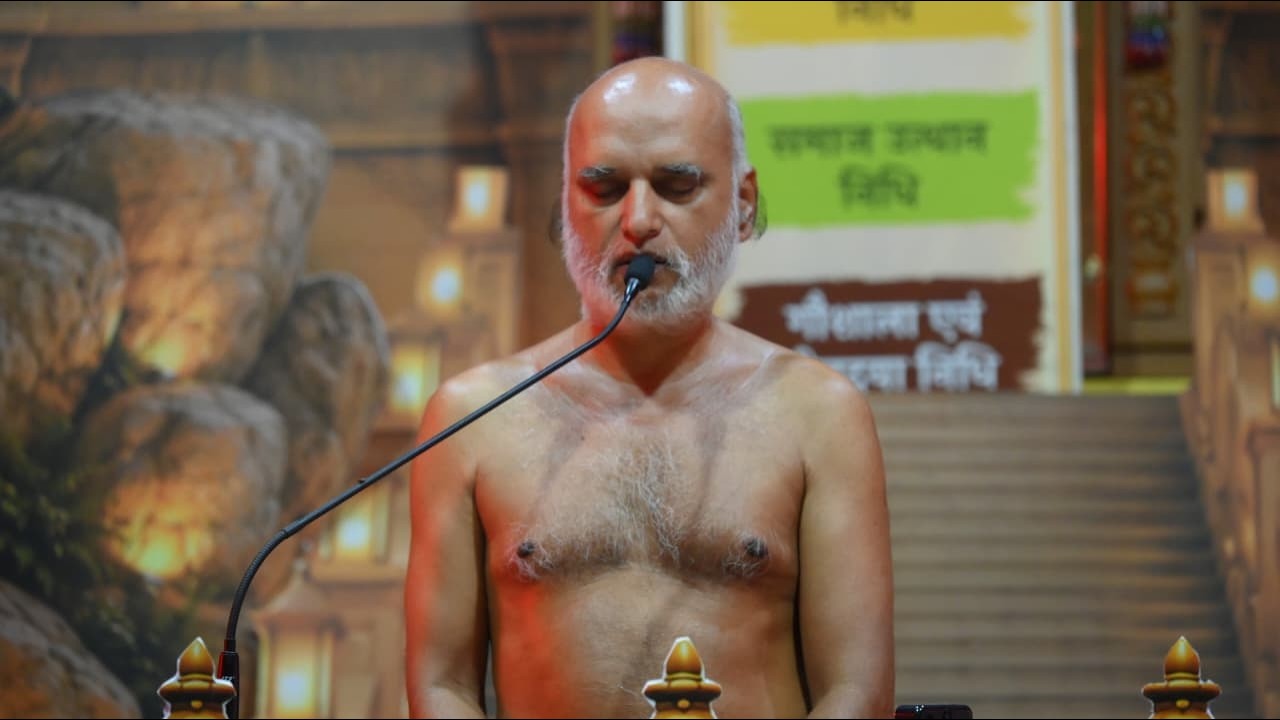 समस्या-समाधान के विशेष मंत्र का ध्यान | दशलक्षण महापर्व | 26 Sept 2026 Muni Veersagarji