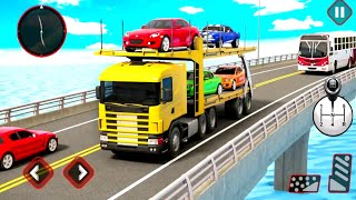 Simulator Permainan Truk Pengangkut Mobil Mobilan: Game Mobil - Android IOS Gameplay screenshot 1