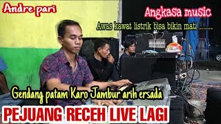Gendang Karo panas .panggung anak beru .manual Karo Andre pari.musik Karo panas .