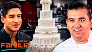 ¡Un pastel de bodas para Mario López con entrega especial en México! | Cake Boss | Discovery Familia