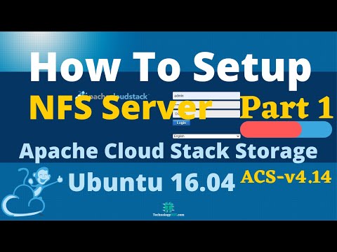 How To Setup NFS Server On Ubuntu 16.04 - Apache Cloud Stack NFS Storage Server - Part-1