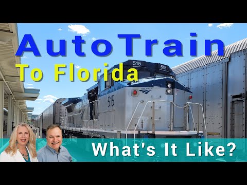 Video: Amtrak Auto Train: Từ Virginia đến Florida